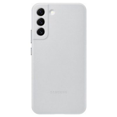 Оригинален силиконов калъф за Samsung S22 PLUS / бял / 