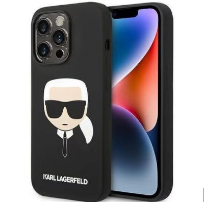  Силиконов калъф KARL /черен / за Iphone 13 Pro 