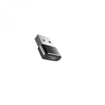 Адаптер / преходник - Type-C (Женско) - USB 2.0 (Mъжко) / Черен