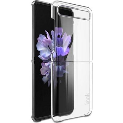 Пластмасов калъф за Samsung Z flip / прозрачен / 