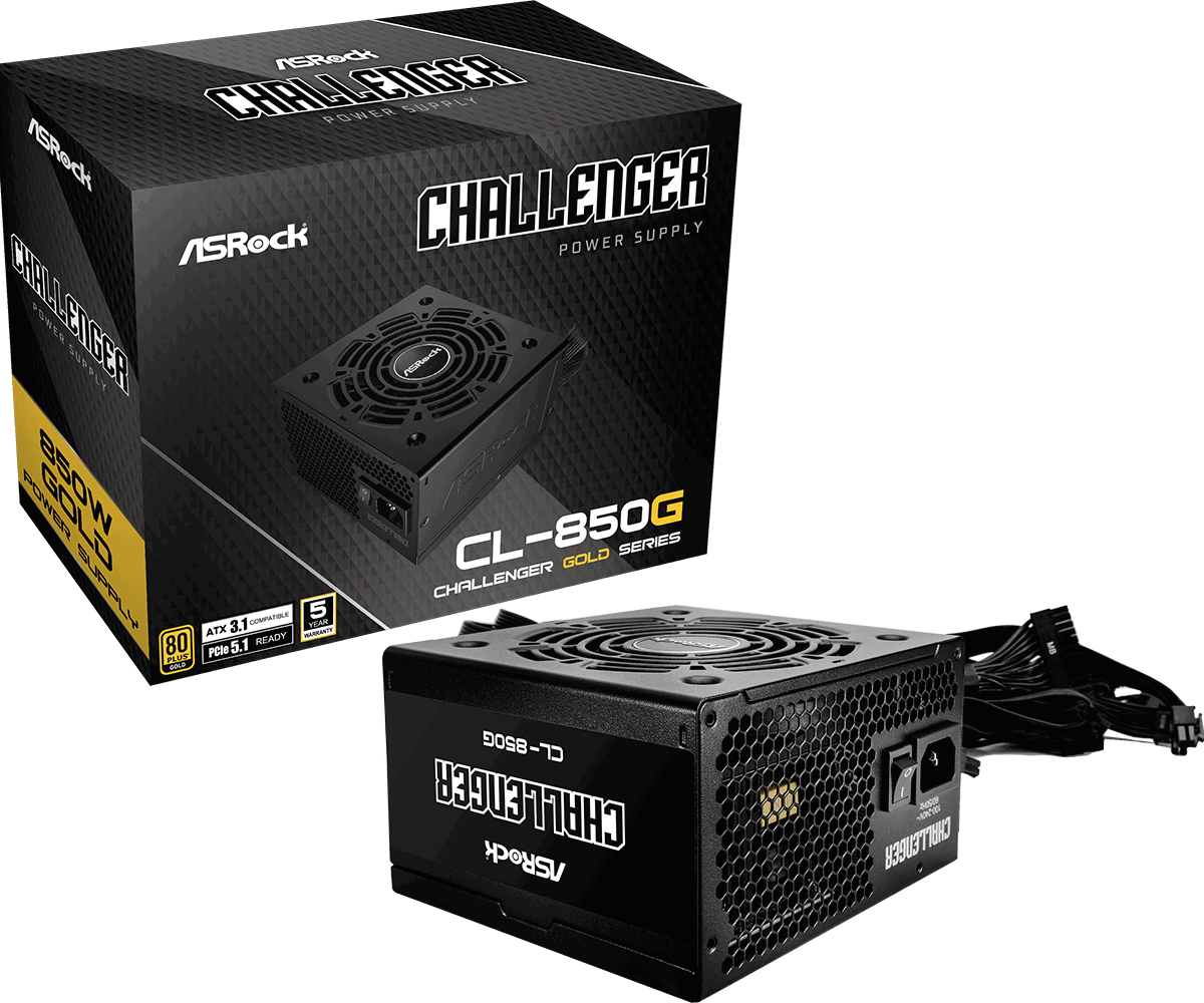 PSU ASROCK CHALLENGER 850W GLD