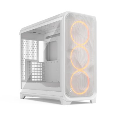 Кутия FD MESHIFY 3 XL WHITE RGB TG C