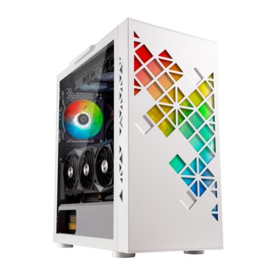 Кутия BITFENIX TRACERY ARGB WHITE
