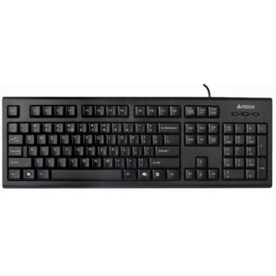 Клавиатура A4tech KR-85 с кабел и кирилизация, черна