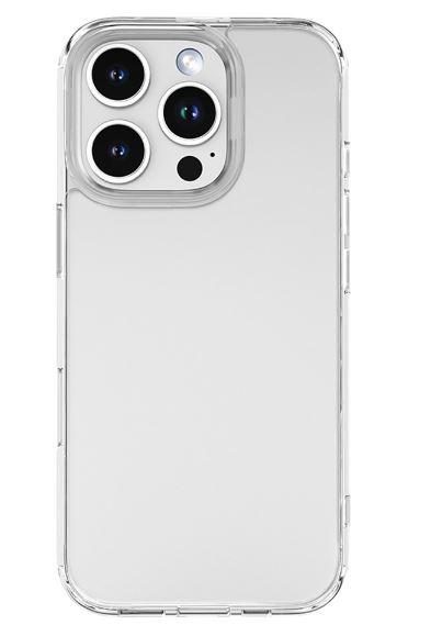 Силиконов калъф Mutural Прозрачен за iPhone 16 Pro Max 6.9