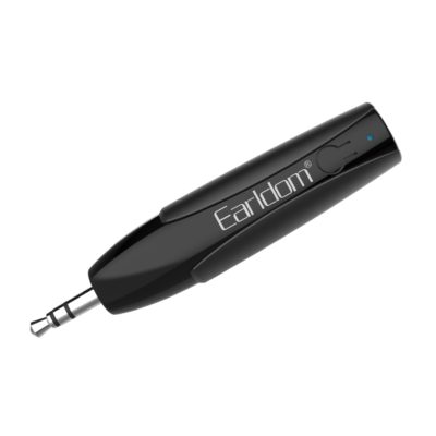 Аудио приемник (трансмитер) Bluetooth Earldom ET-M68, 3.5mm, Черен