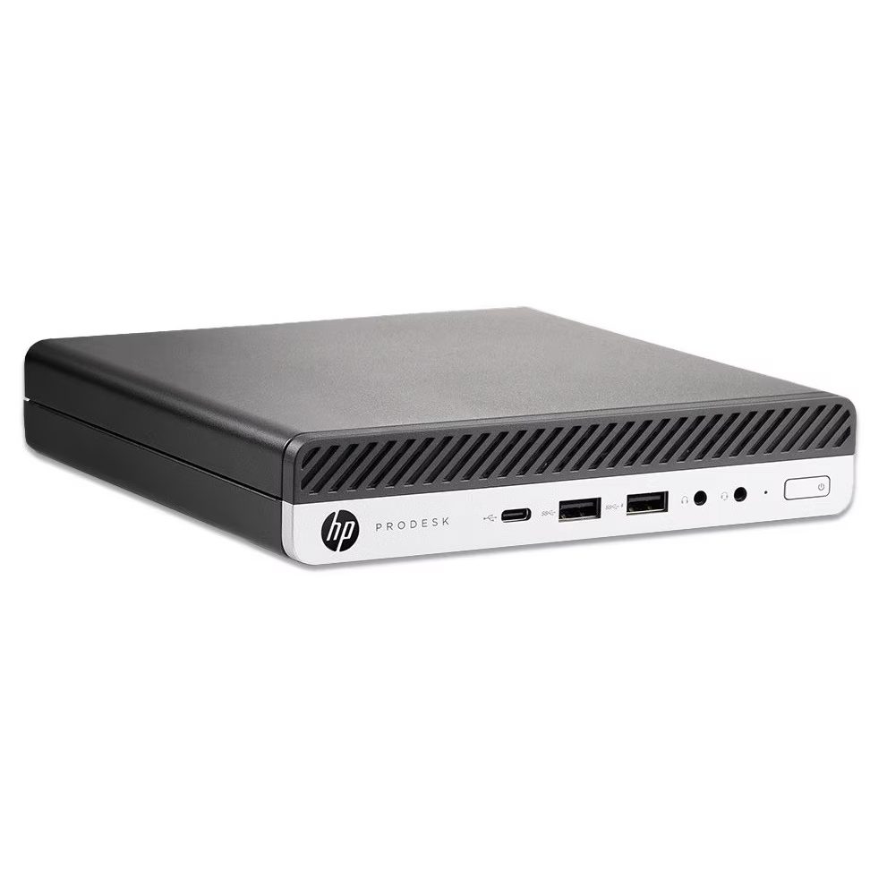 Мини компютър HP ProDesk 600 G3 / I5-7500T / 8GB DDR4 / 256GB SSD SATA