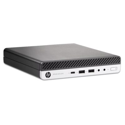Мини компютър HP ProDesk 600 G3 / I5-7500T / 8GB DDR4 / 256GB SSD SATA