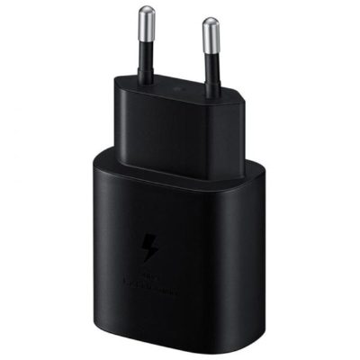 Оригинално зарядно/адаптер за Samsung EP-TA800 Super Fast Charging 25W PD 220V / 3A /Черен/ 