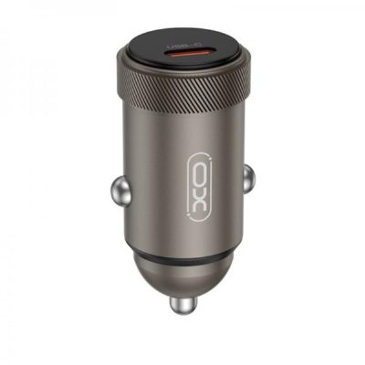 Зарядно за автомобил XO-CC70 PD 30W 12V / 1xType-C / Черен /