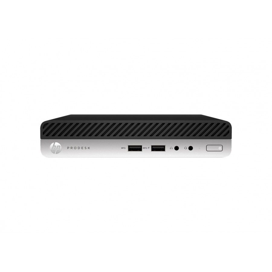 Мини компютър - HP ProDesk 400 G4 DM / i3-8100T, 8GB DDR4, 256GB NVMe SSD, Intel COFFEELAKE-S GT2 UHD 630 GRAPHICS