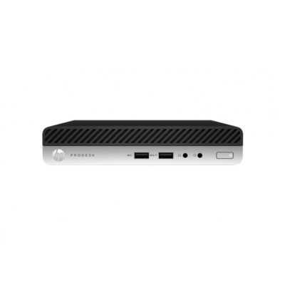 Мини компютър - HP ProDesk 400 G4 DM / i3-8100T, 8GB DDR4, 256GB NVMe SSD, Intel COFFEELAKE-S GT2 UHD 630 GRAPHICS