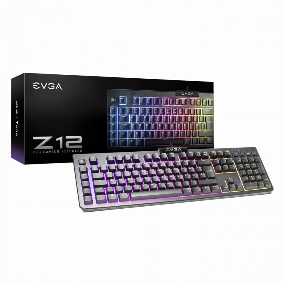 Геймърска Клавиатура - EVGA Z12 RGB USB (жична)