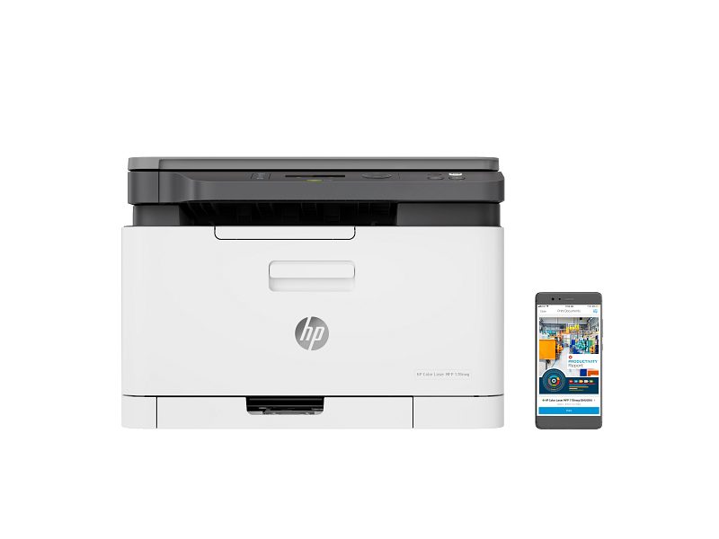 Лазерно многофункционално устройство - HP Color Laser MFP 178nw Printer