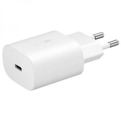 Оригинално зарядно/адаптер за Samsung EP-TA800 Super Fast Charging 25W PD 220V / 3A /Бял/ 
