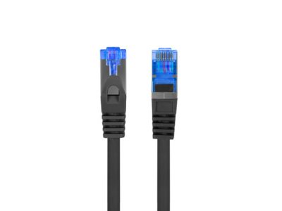 Интернет кабел Lanberg patchcord CAT.6a s/ftp lszh cca 3m black fluke passed