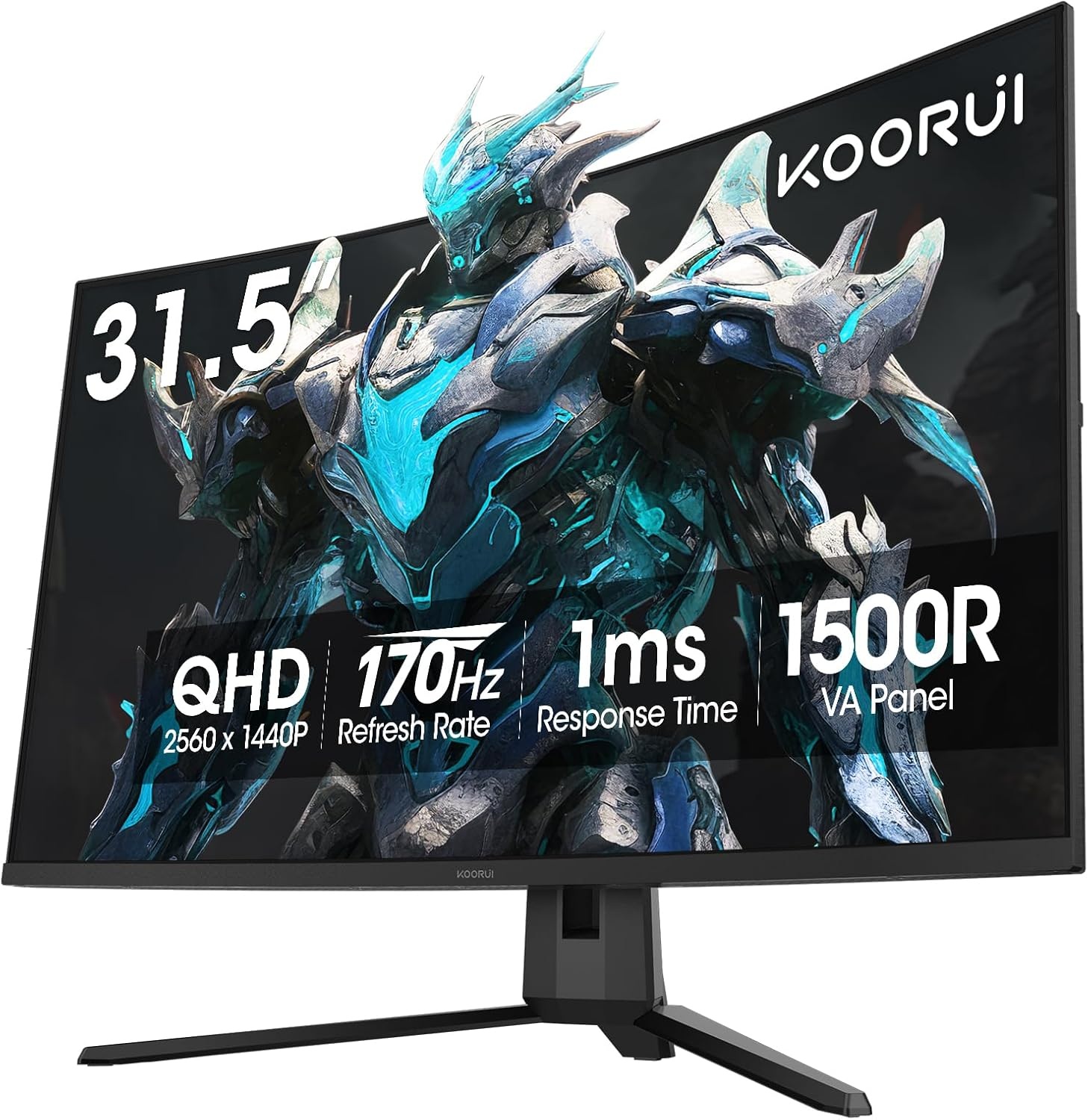 Монитор KOORUI 31.5 32E6QC QHD 170HZ