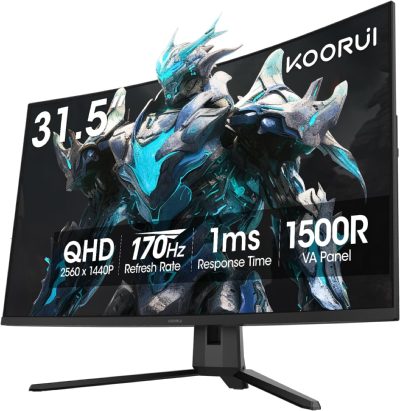 Монитор KOORUI 31.5 32E6QC QHD 170HZ