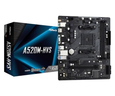 Дънна платка ASROCK A520M-HVS /AM4