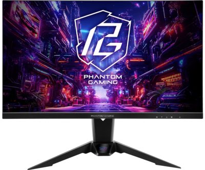 Геймърски Монитор ASRock PG27QFW2A - 27" IPS, QHD(2560x1440), 400Hz, 1ms, AMD FreeSync, VESA DisplayHDR 400