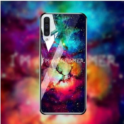 Стъклен калъф космос за Samsung A51 