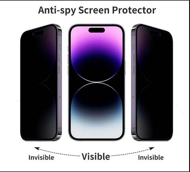 ANTI SPY Стъклен протектор за Huawei P40 