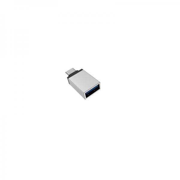 Адаптер / преходник Type-C OTG - USB 3.0 / Сребърен /