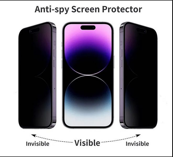 ANTI SPY Стъклен протектор за Huawei P40 