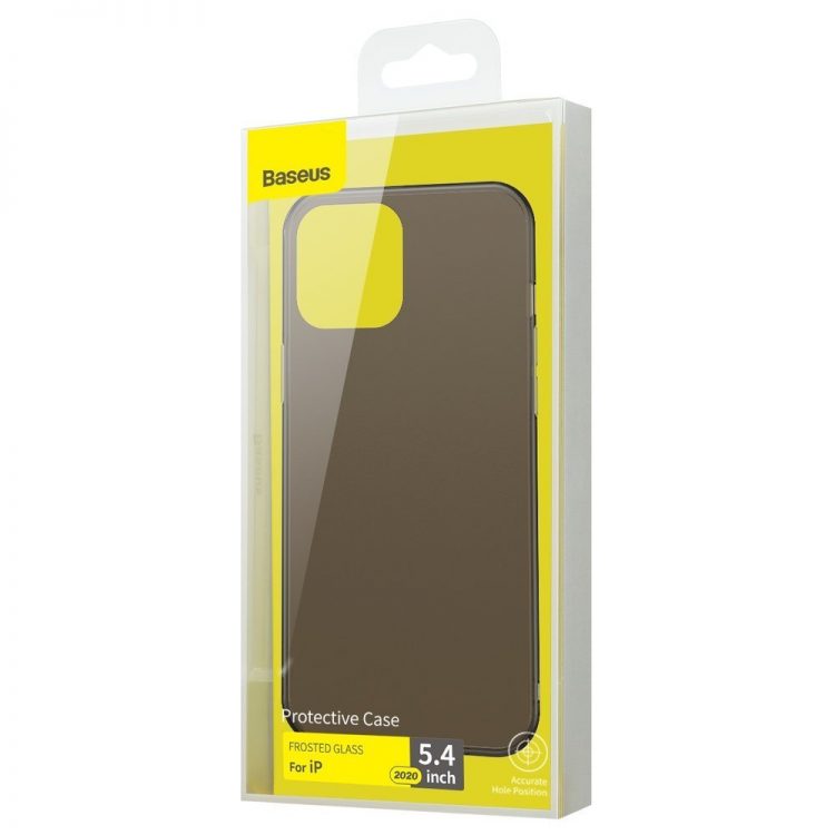 Калъф гръб за iPhone 12 Pro Max 6.7 inch BASEUS WING черен мат