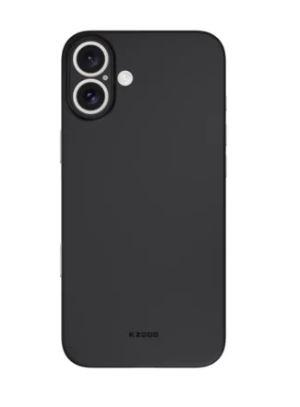 Калъф KZDOO PVC AIR Skin 0.3mm / Черен / за iPhone 16 Plus 6.7