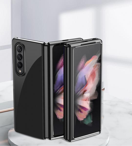 Калъф PVC Прозрaчен /Сребърна Рамка/ за Samsung /SM-F926B/ Galaxy Z FOLD 3 5G 