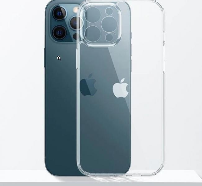 Калъф силикон Lux Anti-Dust прозрачен за iPhone 13 Pro 6.1 