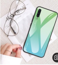 Калъф стъклен за Samsung S20 Plus зелен 