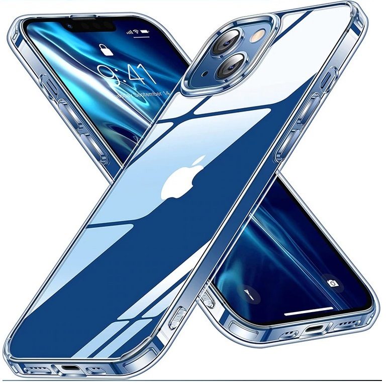 Луксозен силиконов калъф /прозрачен/ за Iphone 12 6.1