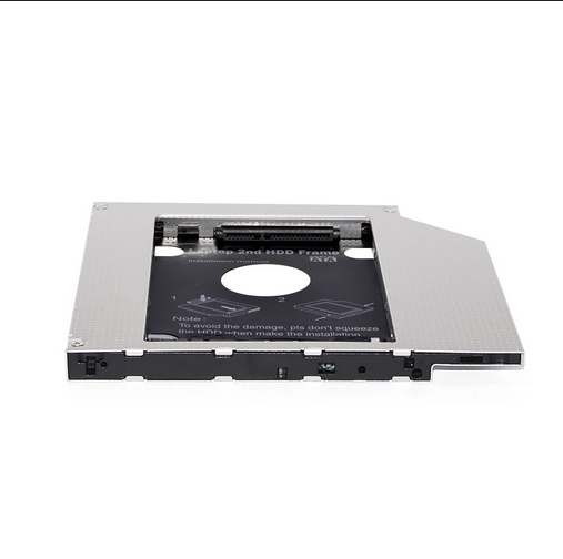 Makki Laptop Caddy 9.5mm SATA3 with LED/switch MAKKI-CADDY-95-LS 