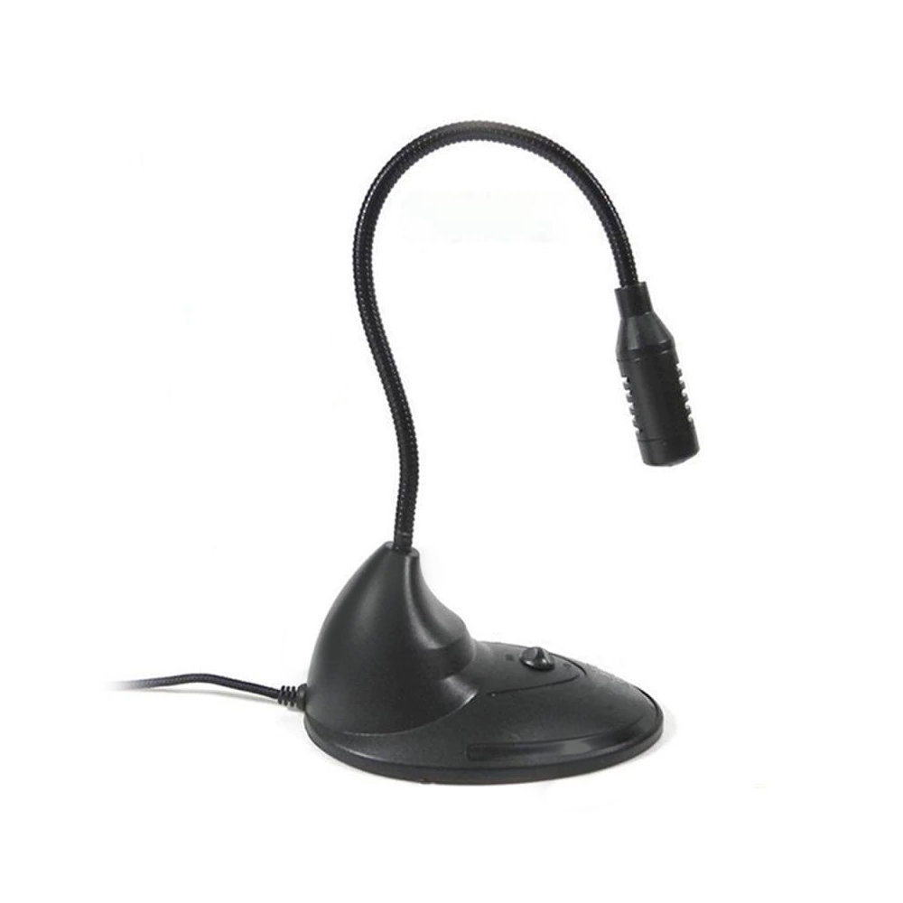 Микрофон MC301, 3.5mm, Черен