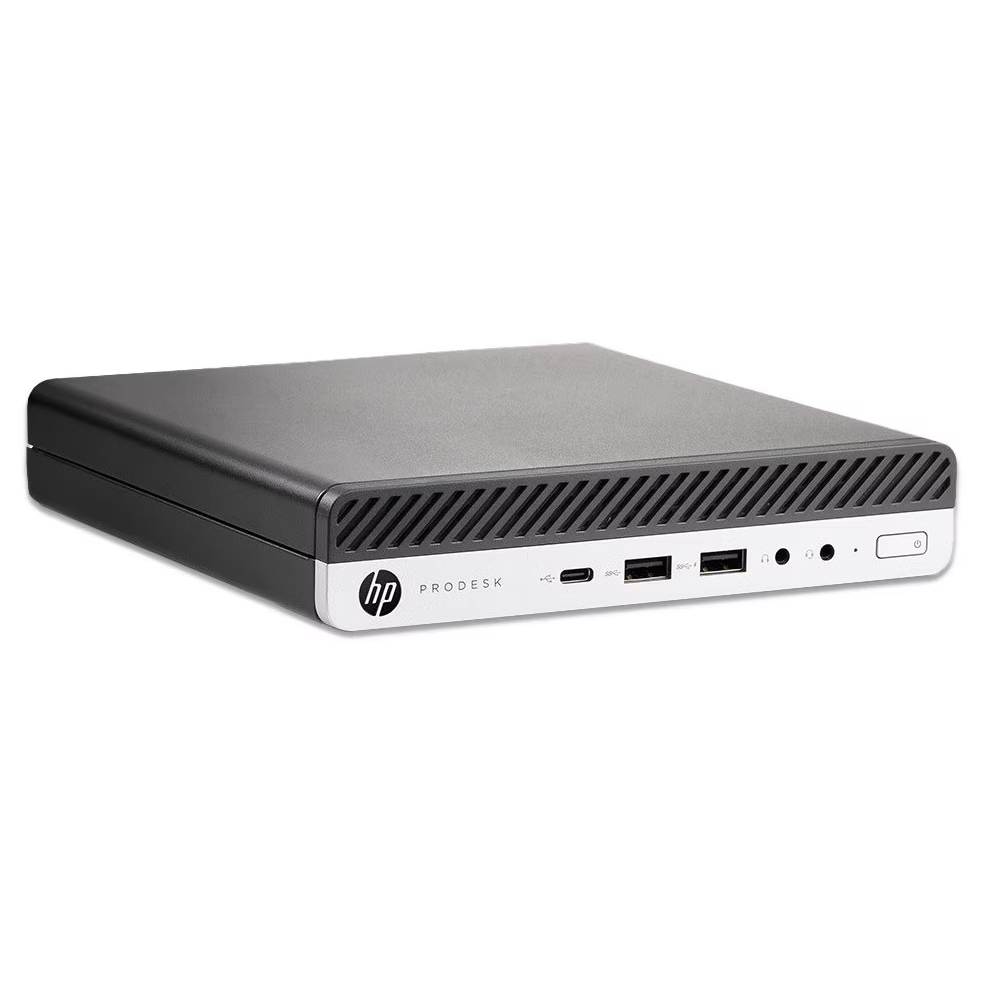 Мини компютър HP ProDesk 600 G3 / I5-7500T / 8GB DDR4 / 256GB SSD SATA