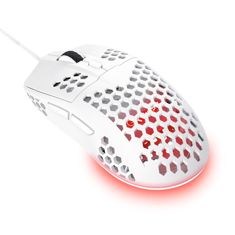  Мишка TRUST GXT928W Helox Lightweight Mouse White 