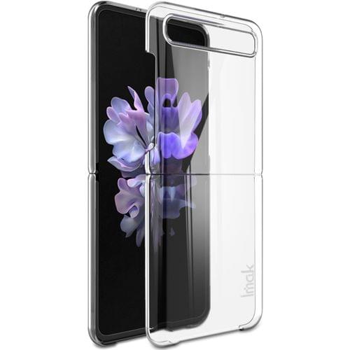 Пластмасов калъф за Samsung Z flip / прозрачен / 