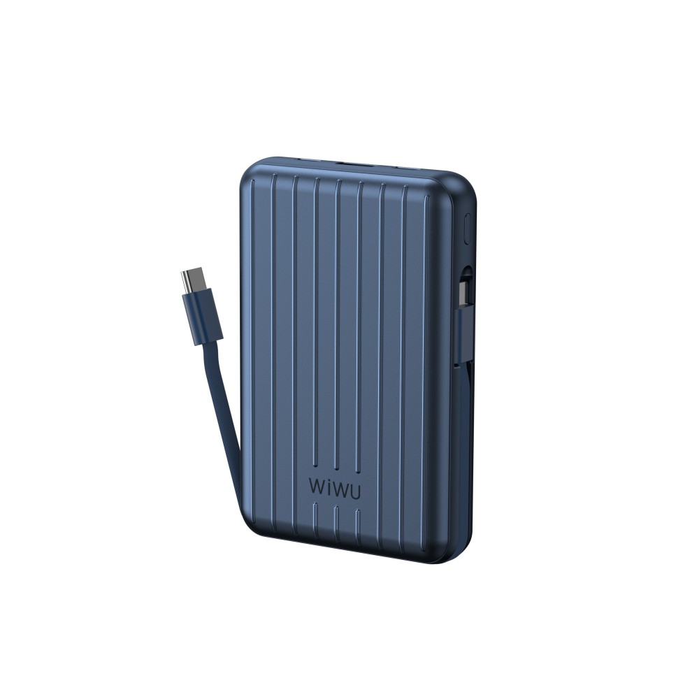 Преносима батерия WiWu PP03, 10000mAh, 22.5W, Qi, MagSafe