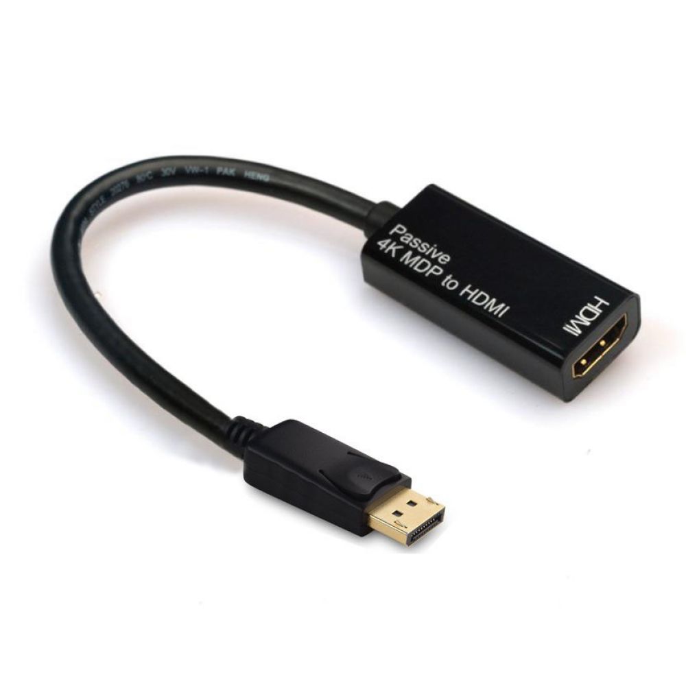 Преходник No brand DP to HDMI, Black