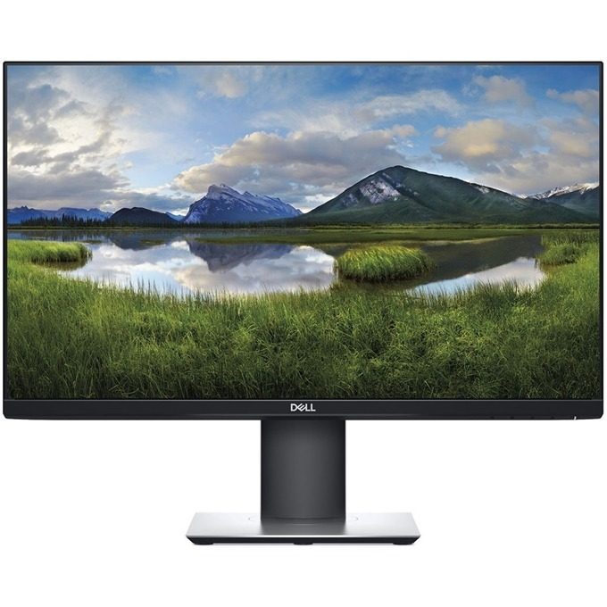 Реновиран монитор - Dell P2419H, 24", FHD 1920x1080, 16:9, IPS, 1000:1, 250 cd/m2, USB HUB, Клас A-