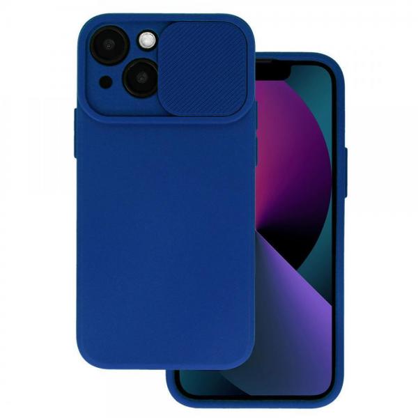 Силиконов калъф Camshield / Син / за Samsung A34 5G (А346)