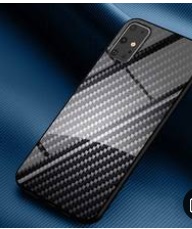 Силиконов калъф Carbon fiber /сив/ за Samsung Galaxy A51 