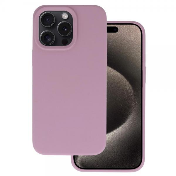 Силиконов калъф /Лилав мат Lux/ за Samsung A15 4G/5G