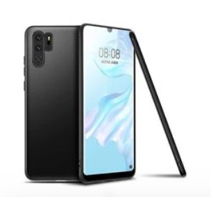 Силиконов калъф мат /черен/ за Huawei Honor 20 Pro 