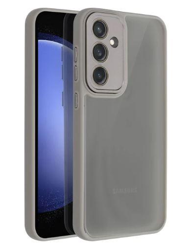 Силиконов калъф прозрачен мат Variete / Сив / за Samsung A34 5G