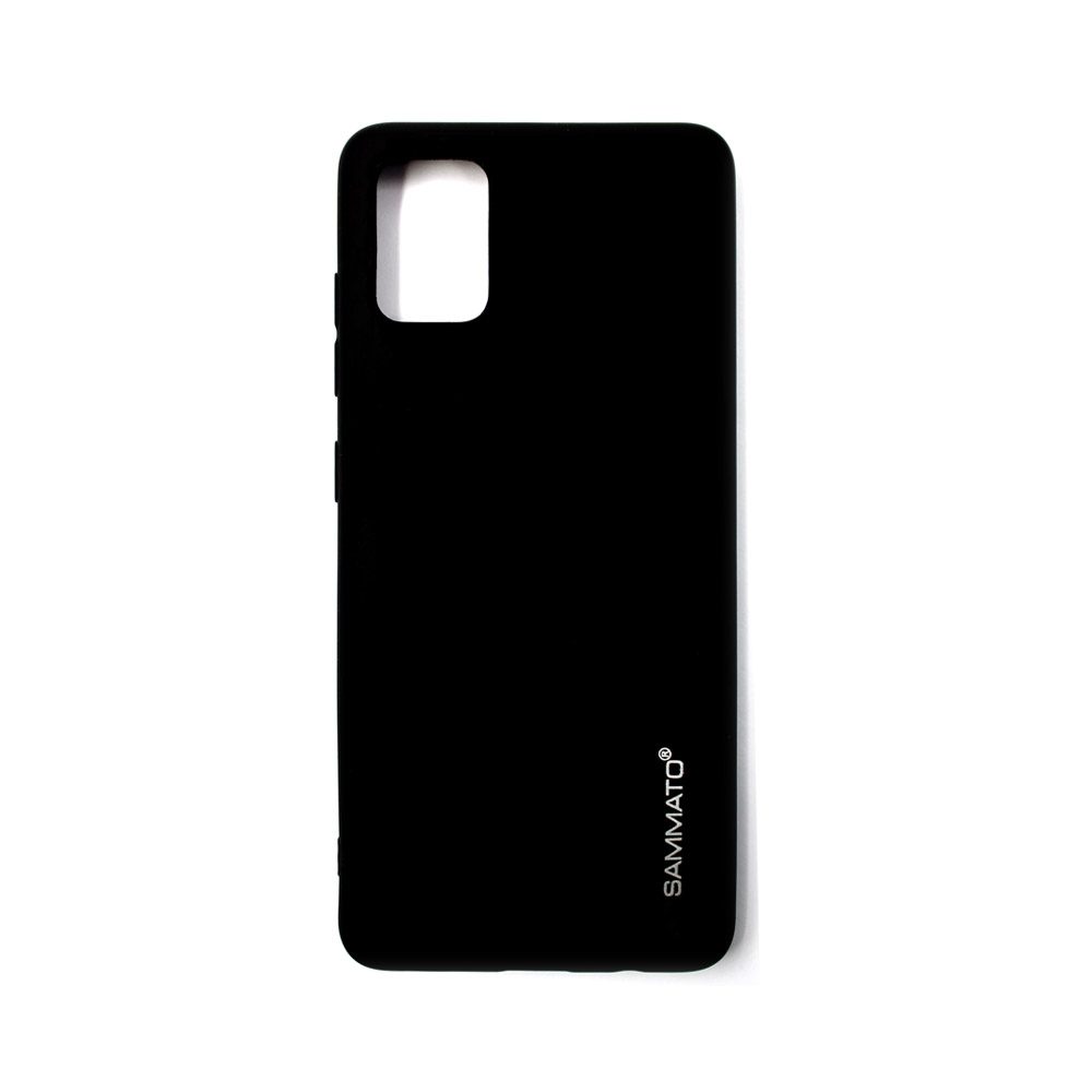 Силиконов калъф TPU Sammato Clear за Samsung A51 черен 