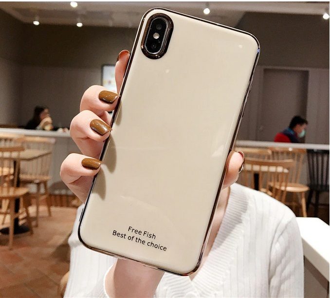 Силиконов калъф /златен/ Free за Fish Huawei P40 Pro