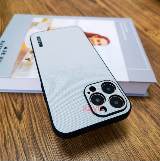 Силиконов матов калъф / бял / за Iphone 13 pro max 